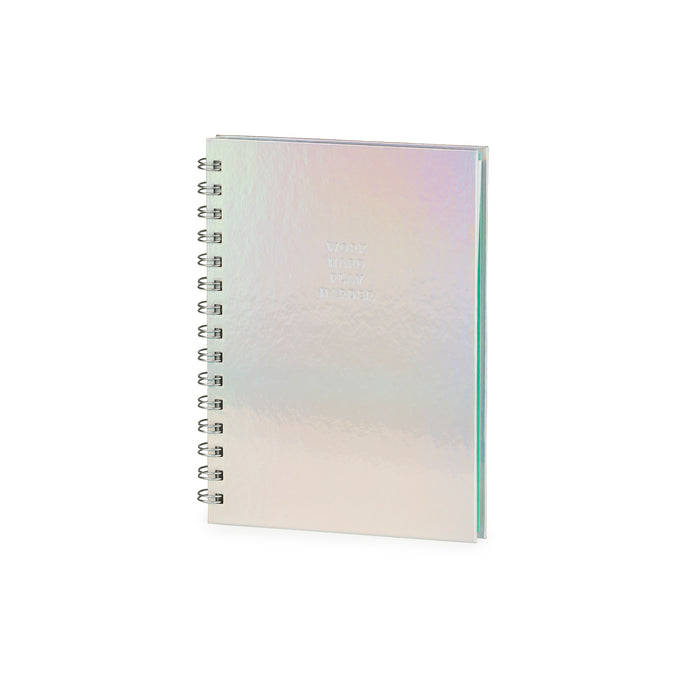 Work Hard Play Harder A5 notebook