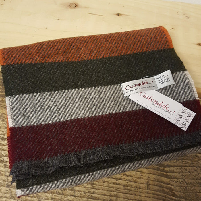 Cushendale Lambswool College Scarf