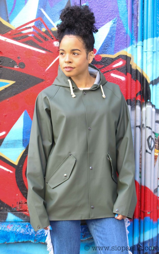 Elka Thorsminde Olive Rain Jacket