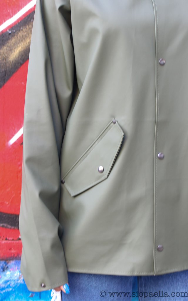 Elka Thorsminde Olive Rain Jacket