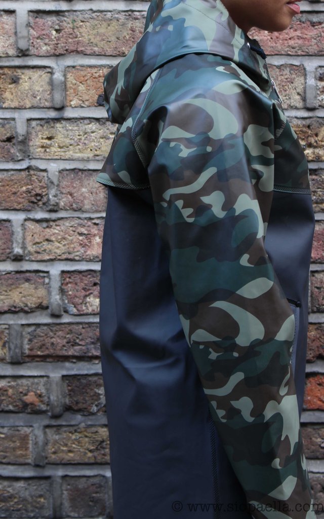 Elka Tisvilde Camo/Black Rain Jacket