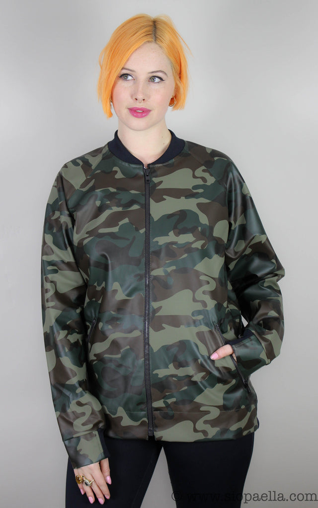 Elka Hornum Camouflage Bomber