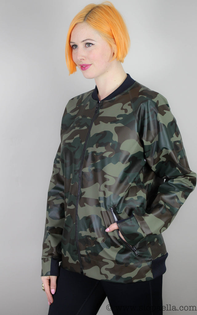 Elka Hornum Camouflage Bomber