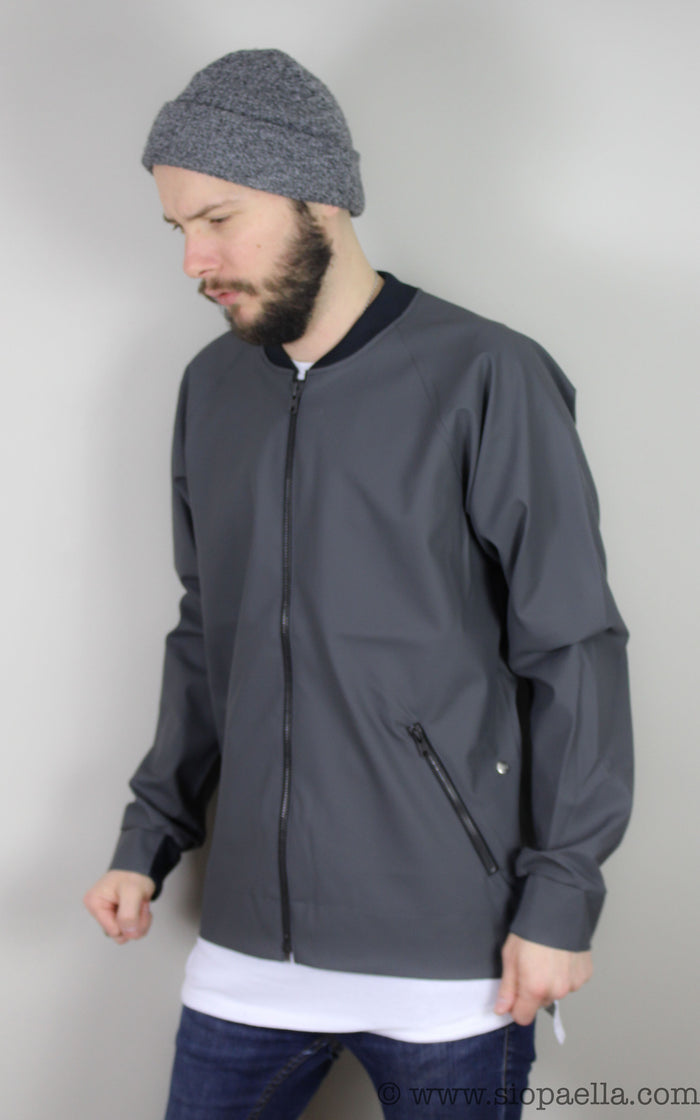 Elka Hornum Dark Grey Bomber