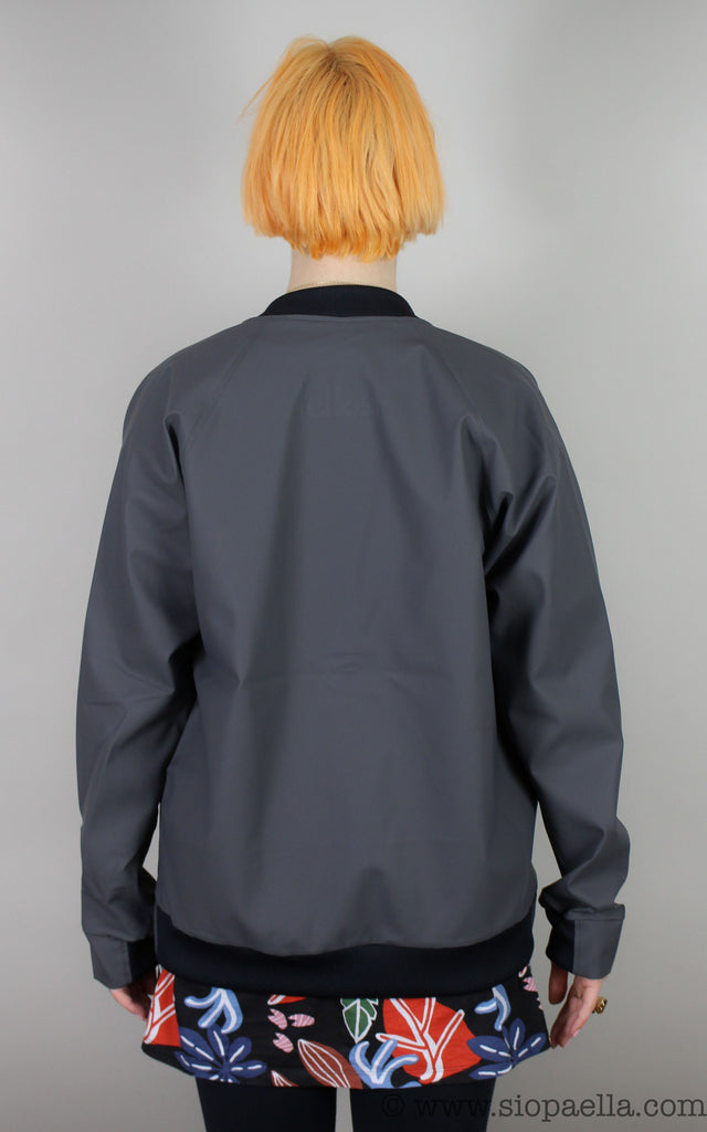 Elka Hornum Dark Grey Bomber