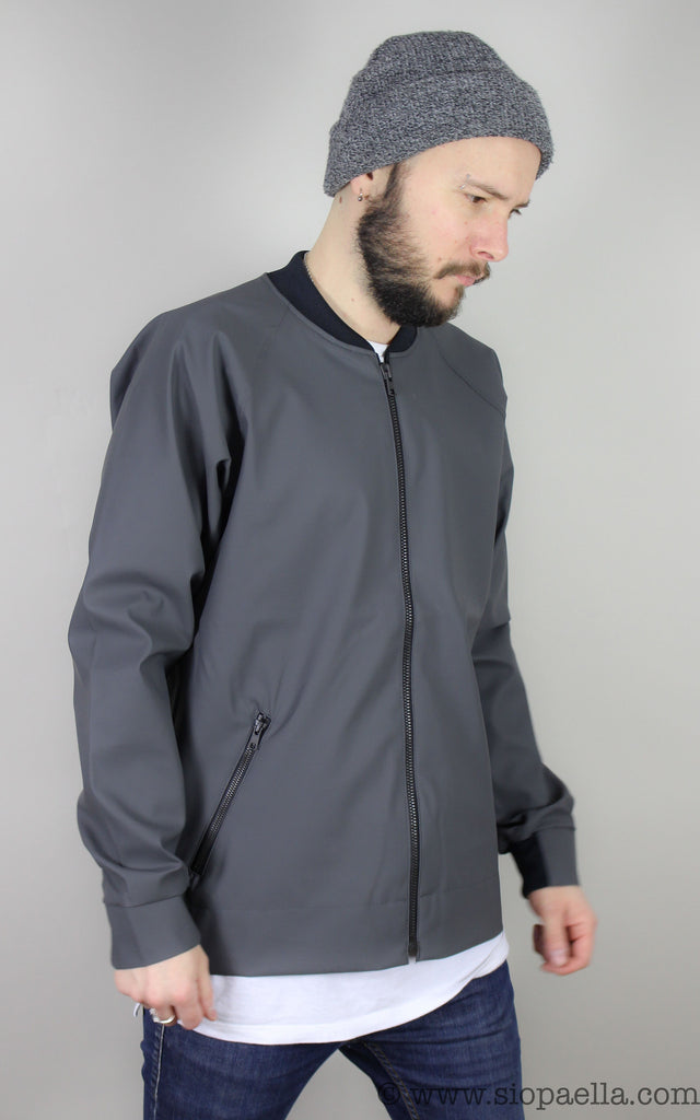Elka Hornum Dark Grey Bomber