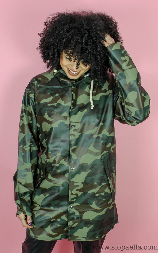 Vans camo jacket womens hot sale