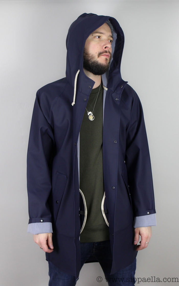 Elka Sønderby Navy Rain Jacket