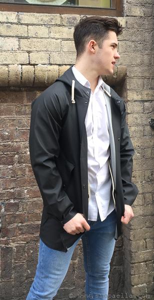 Elka Thorsminde Black Rain Jacket
