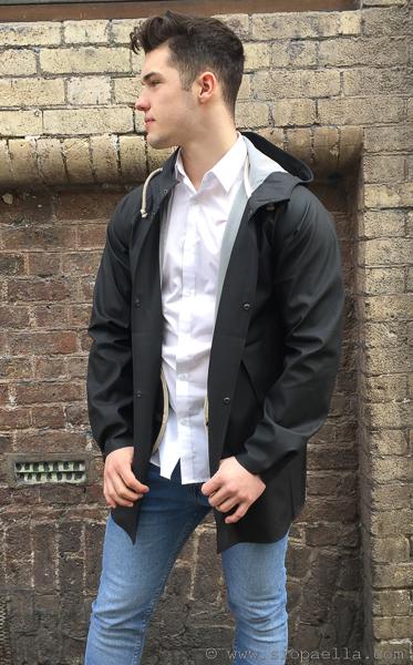 Elka Thorsminde Black Rain Jacket