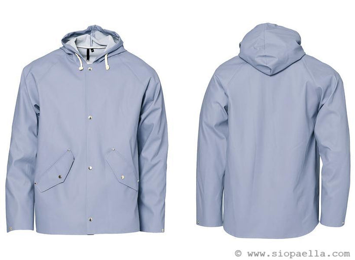 Elka Thorsminde Faded Denim Rain Jacket