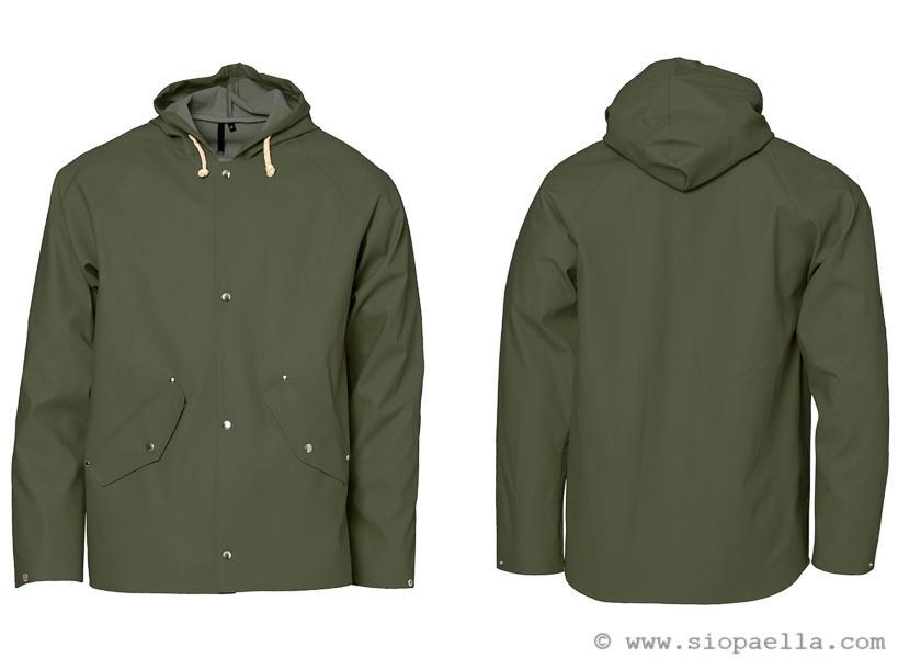 Elka Thorsminde Olive Rain Jacket