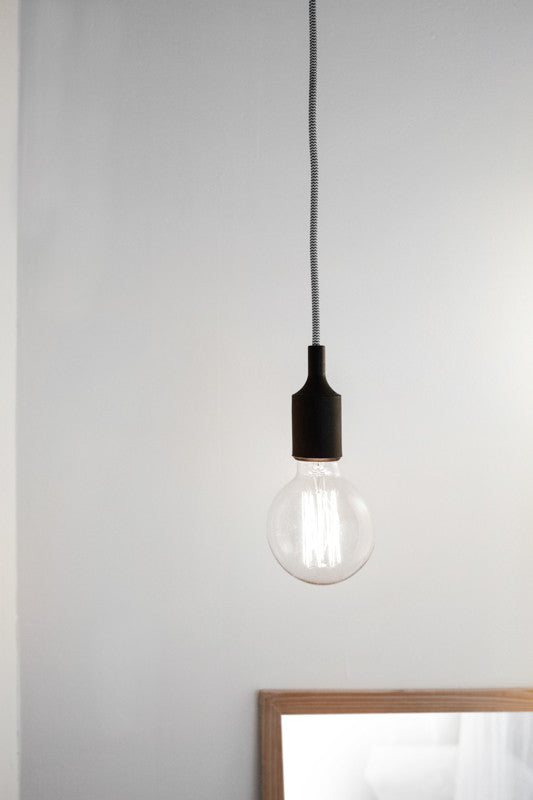 Chevron Cord Pendant Light
