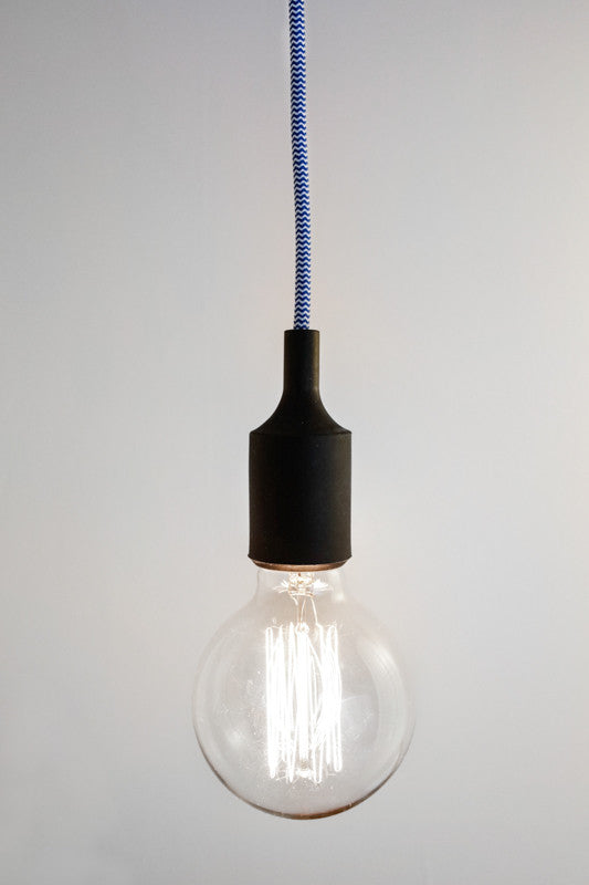 Chevron Cord Pendant Light