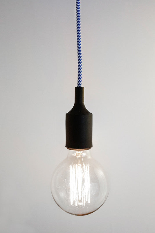 Chevron Cord Pendant Light