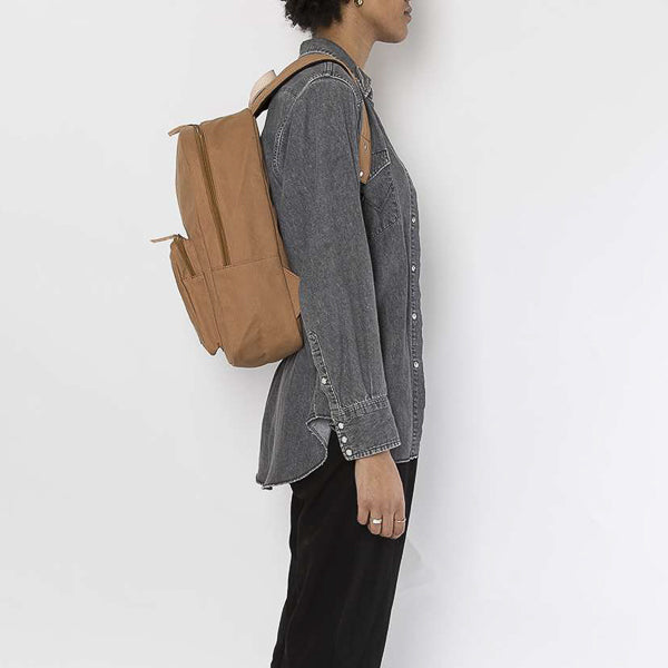 Enter Gym Backpack with Leather Detailing