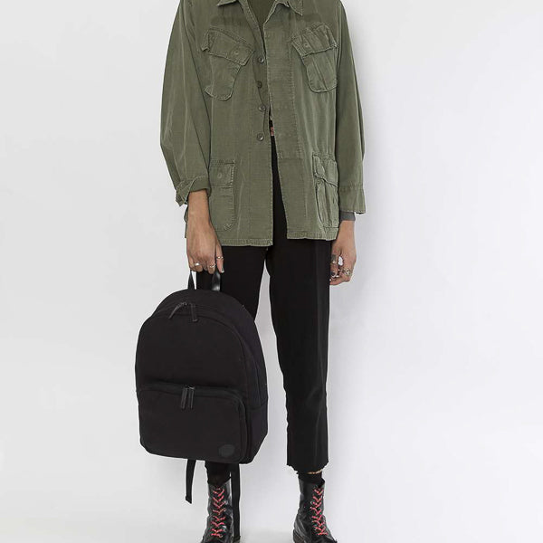 Enter Gym Backpack with Leather Detailing