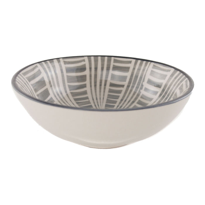 Modern Stripe Bowl